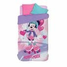 Edredom Infantil com Sherpa Solteiro Minnie Lepper