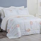 Edredom King Coberdrom Top Line Estampado Hipercal/Sherpa 3 Peças - Garden