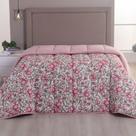 Edredom King Luar Super Macio Malha 100% Algodão Dupla Face 01 Peça - Rose Floral Edredom King Luar Super Macio Malha 100% Algodão Dupla Face 01 Peça - Rose Floral