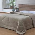 EDREDOM NIA CAPETOWN QUEEN 220X240 KAKI - Niazitex
