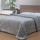 EDREDOM NIA CAPETOWN SOLTEIRO 150X220 PRATA - Niazitex
