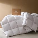 Edredom PACIFIC COAST Goose Down Fiber Queen Size branco