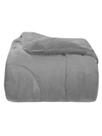 Edredom Plush Inove Flanel Touch Liso Casal