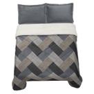 EDREDOM PLUSH SHERPA CASAL - Hedrons 2,20 x 2,35m
