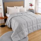 EDREDOM QUEEN 2,30m x 2,50m DIAMOND PRATA