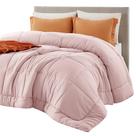 Edredom Queen Bedsure Acolchoado - Rosa - Todas as Estações