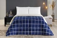 Edredom Queen Coberdrom Sherpa e Flannel Manta 150 Austin