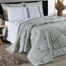 Edredom Queen Size Flower Algodão Estampado Super Macio PAPILLONS