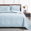 Edredom Queen Size Quilt Love's Spa-Blue - Conforto e Elegância