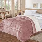Edredom Sherpa Comfort King Rosa - 2,30x2,50cm Edredom Sherpa Comfort King Rosa - 2,30x2,50cm