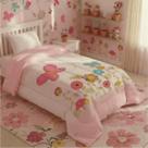 Edredom Solteiro 1PC para Meninas 400 Fios Dupla Face Premium Grosso Macio e Quente