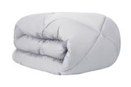 Edredom Solteiro 300 Fios Naturalle Liso Acetinado Prata