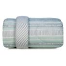 Edredom Solteiro Altenburg Dupla Face Floral Verde Aqua Gray - 131006