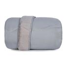 Edredom solteiro blend comfort sherpa cinza 1,50m x 2,20m altenburg