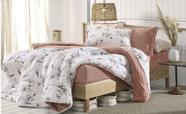 Edredom Solteiro Blend Malha Botanic Lux Altenburg