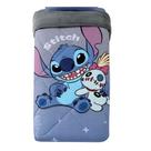 Edredom Solteiro Disney Plush 1,60m X 2,40m Stitch Azul - Hedrons Edredom Solteiro Disney Plush 1,60m X 2,40m Stitch Azul - Hedrons