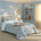 Edredom Solteiro Infantil 2PC 400 Fios Premium Dupla Face Macio Quentinho e Aconchegante