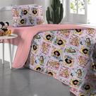 Edredom solteiro infantil Disney Mickey e Mnnie