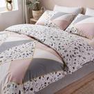 Edredom solteiro king mais 2 fronhas decor print designer