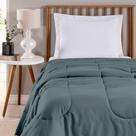 Edredom Solteiro Liso Dupla Face 240 x 180cm Criarte Juma