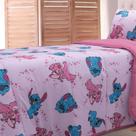 Edredom Stitch Casal/Solteiro Malha Algodão c/pequeno Defeito de Fábrica Inverno Edredom Stitch Casal/Solteiro Malha Algodão c/pequeno Defeito de Fábrica Inverno