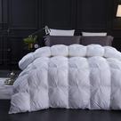Edredom Three Geese Pinch Pleat Queen 100% algodão 61 onças