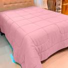 EDREDON LUF INFINITY CASAL LISO ROSE - 200 Fios