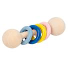 Educacional de madeira Bell Clapper Toy de madeira 3d cérebro sensorial