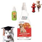Educador Cães Kit Pet Clean Pipi Certo 30mL Xixi Não 500mL