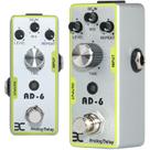 Efeito de mini guitarra Delay Pedal EX Analogy, atraso de 30-340ms