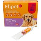 Efipet 3+ 6,7ml antipulga e carrapato para cães 24kg a 40kg ibasa