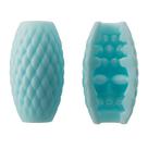 Egg Ovo Masturbador em silicone Vazado Texturizado Athena Eros Cor:Azul