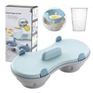 Egg Poacher KICOFIT, disponível para micro-ondas com copo medidor, lavável na máquina de lavar louça
