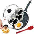 Egg Poacher Pan Eggssentials, granito, 25 cm, antiaderente, 2 em 1 Egg Poacher Pan Eggssentials, granito, 25 cm, antiaderente, 2 em 1