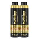 Eico Mandioca Shampoo + Condicionador 800ml Ação 12 em 1 Hidratação Nutrição Proteção Cor Crescimento Brilho Maciez Fortalecimento