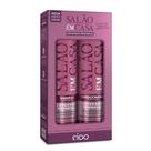 Eico Salão Em Casa Cronograma Profissional Shampoo 800ml Sem Sal e Condicionador Leave-in 750ml Eico Salão Em Casa Cronograma Profissional Shampoo 800ml Sem Sal e Condicionador Leave-in 750ml