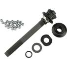 Eixo Completo para Cubo Dianteiro 180mm HB-M595/HB-M6000 Aço Shimano