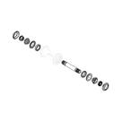 Eixo Dianteiro Completo Shimano XTR HB-M970 Y26D98030