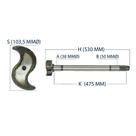 Eixo Expansores S Freio Ar Carretas Freio Tube 251000149