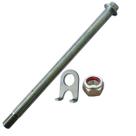 Eixo Roda Traseira Com Porca, Arruela Bros 125-150 Kit Eixo Roda Traseira Com Porca, Arruela Bros 125-150 Kit