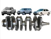 Eixo Virabrequim Gm S10 Blazer Vectra 2.4 8v Flex Std Novo