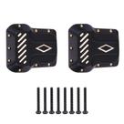 Eixos Diff Cover Portal que abrigam o TRX4M 1/18 RC Crawler