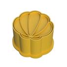 Ejetor Modelador Doces CONCHA DO MAR Brigadeiros Docinhos Massa Biscuit Biscoito Resistente Massinha Modelar Pasta