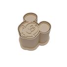 Ejetor Modelador Para Doces DISNEY MICKEY Brigadeiros Docinhos Massa Biscuit Biscoito Resistente Massinha Modelar Pasta