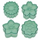 Ejetor Modelador Para Doces FLORES PLANTAS Brigadeiros Docinhos Massa Biscuit Biscoito Resistente Massinha
