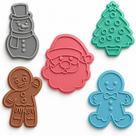 Ejetor Modelador Para Doces NATAL PAPAI NOEL FELIZ NATAL DIVERSOS Brigadeiros Docinhos Massa Biscuit Biscoito