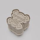Ejetor Modelador Para Doces One Piece Brigadeiros Docinhos Massa Biscuit Biscoito Resistente Massinha Modelar Pasta Amer