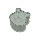 Ejetor Modelador Para Doces Ursinho Pooh Brigadeiros Docinhos Massa Biscuit Biscoito Resistente Massinha Modelar Pasta A