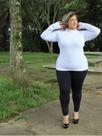Elastano segunda pele plus size