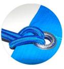 Elástico com extensor azul com pino 25 Peças
